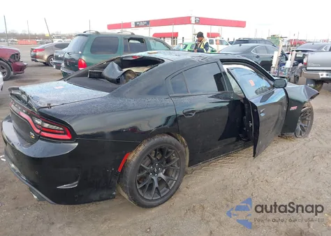 2019 Dodge Charger Scat Pack Rwd из США, поврежденный, VIN 2C3CDXGJ8KH519955